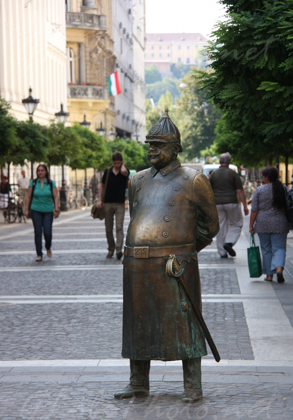 Rendőr szobor