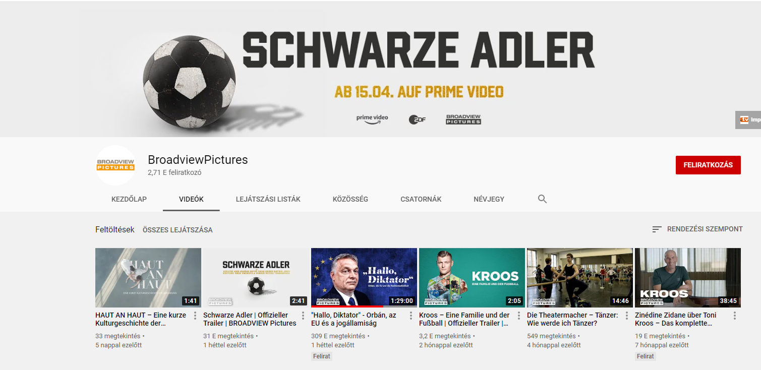 Schwarze Adleres - BroadviewPistures