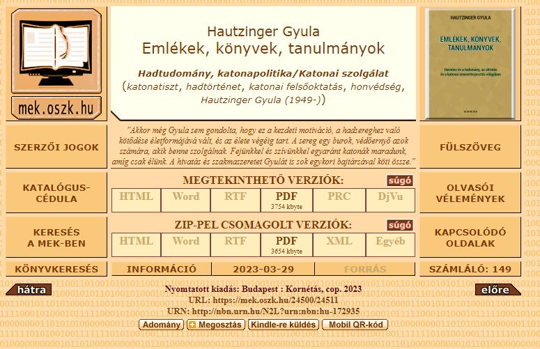 hautzinger-gyula-emlekek-konyvek-tanulmanyok