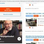 Az elhunyt Vágó István képmásával reklámoznak